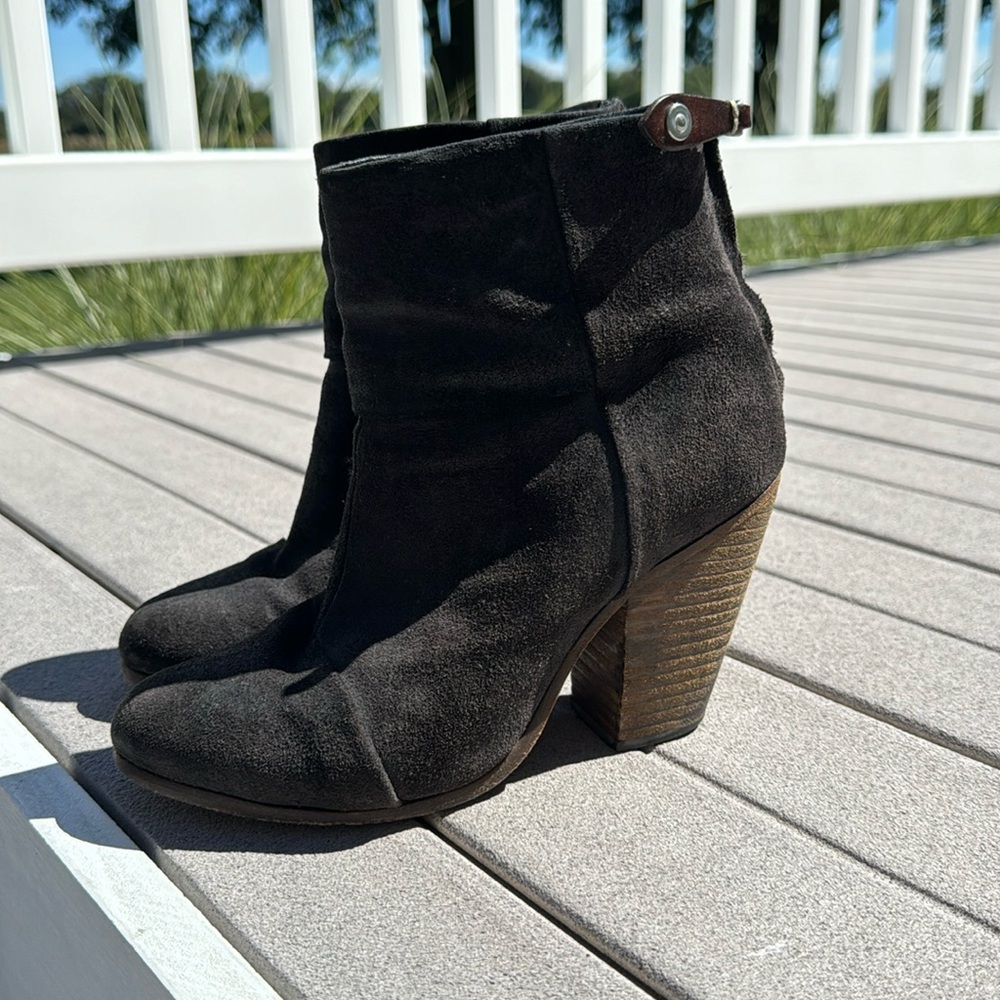 Rag & Bone Classic Newbury Bootie in Asphalt US 5